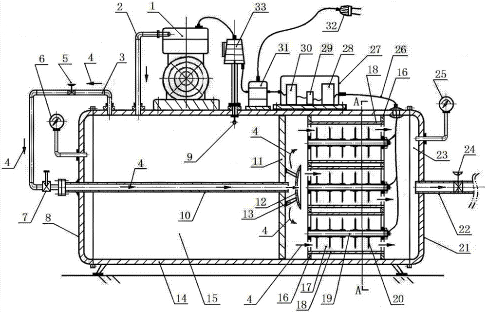 Pressure ozone generator