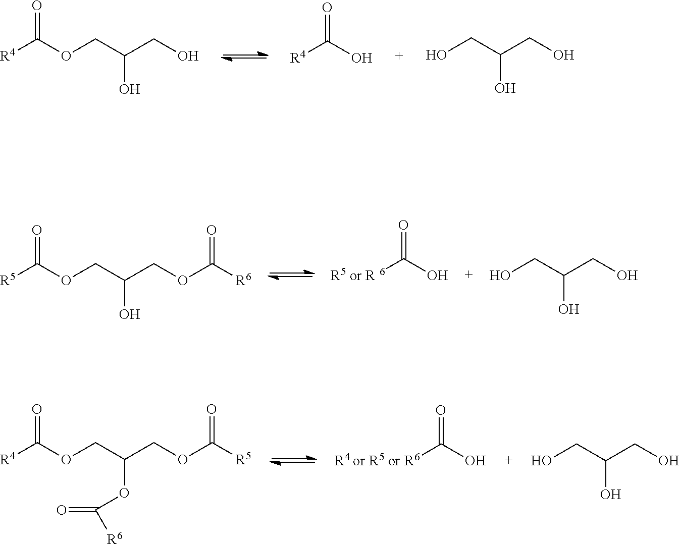 Hydrolysis of an ester compound