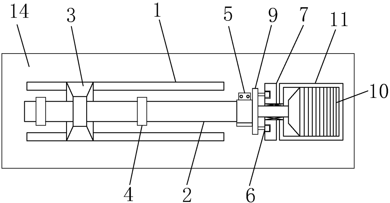 Steel pipe grinding device