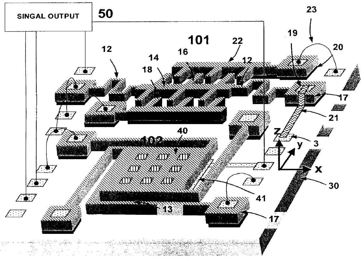 Micro-electro mechanical device made from mono-crystalline silicon and method of manufacture therefore