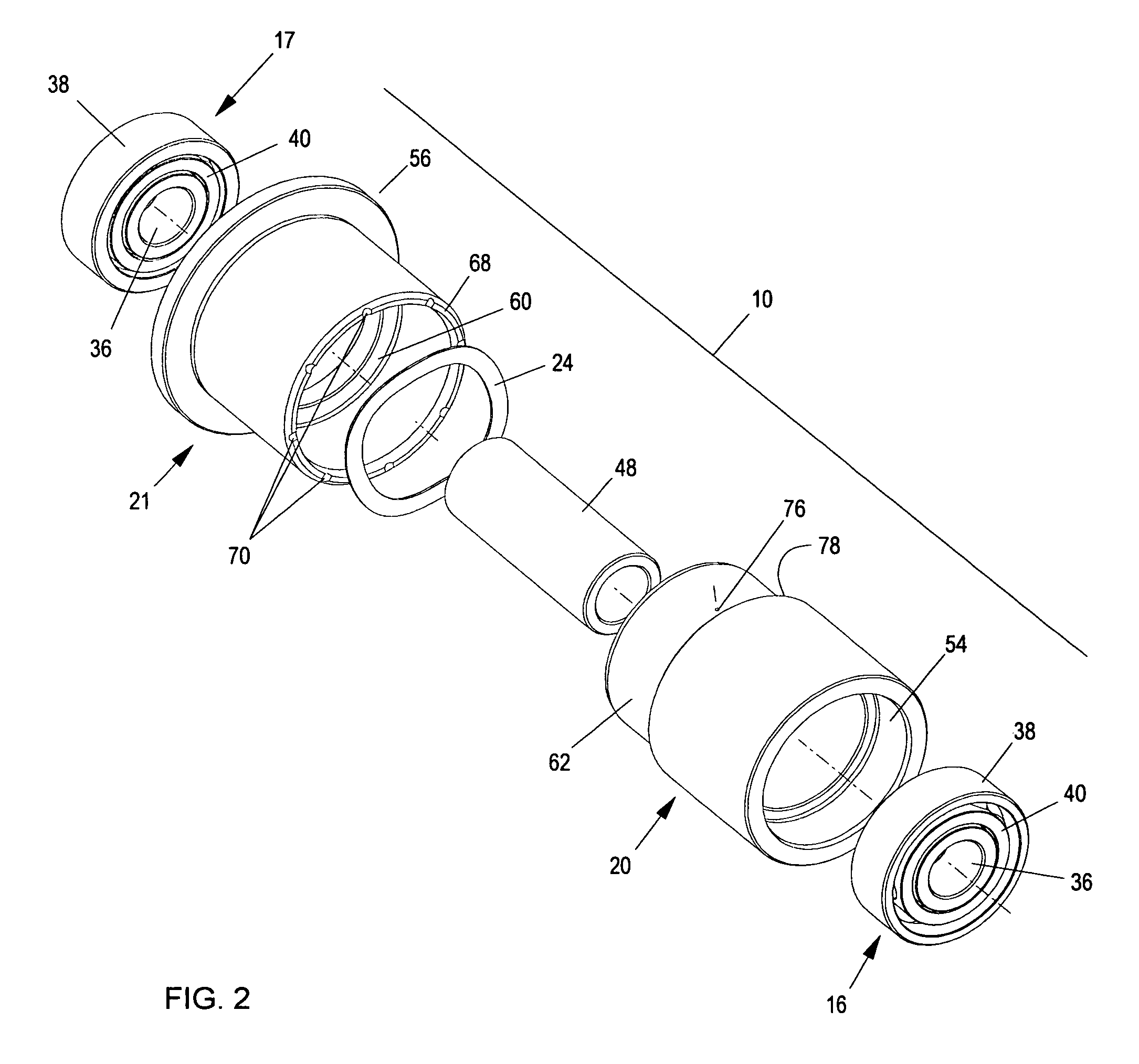 Turbocharger shaft bearing system