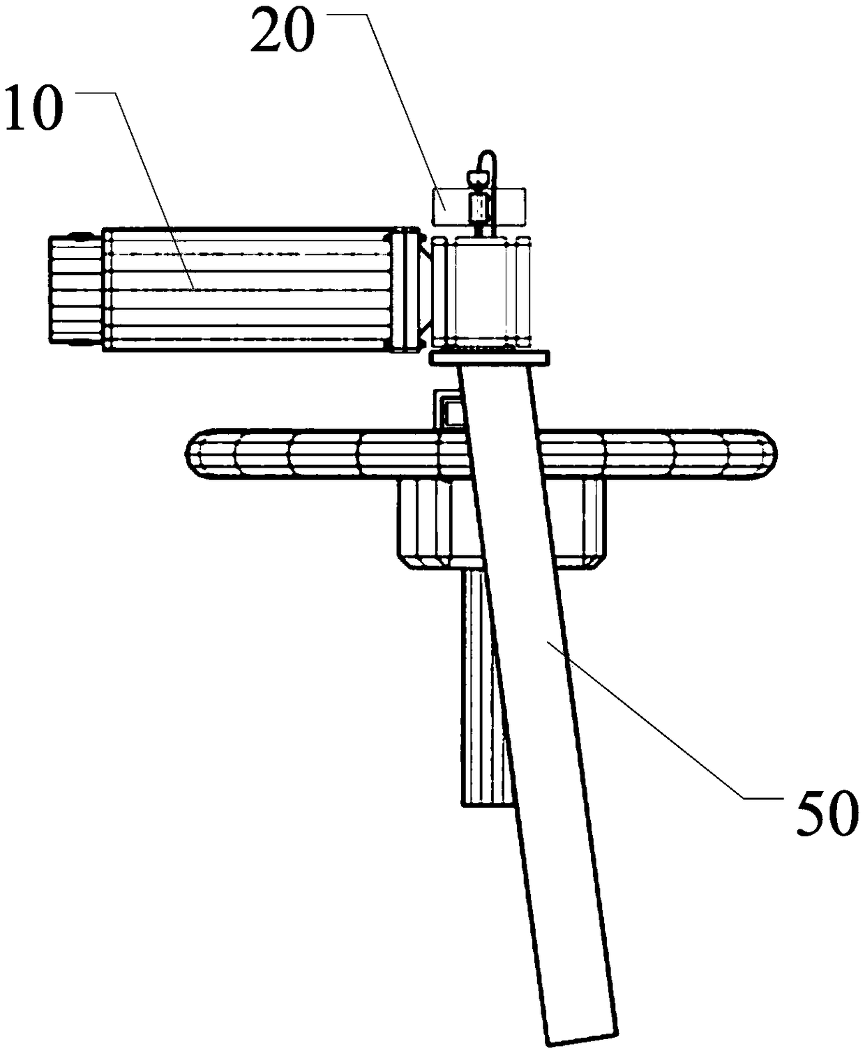 Auxiliary driving system applied to steering-wheel type or handle type steering vehicle