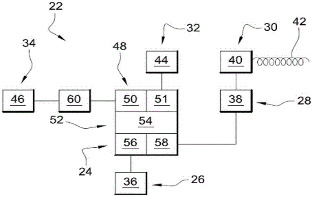 Method and device for counting the number of landings performed by aircraft tires