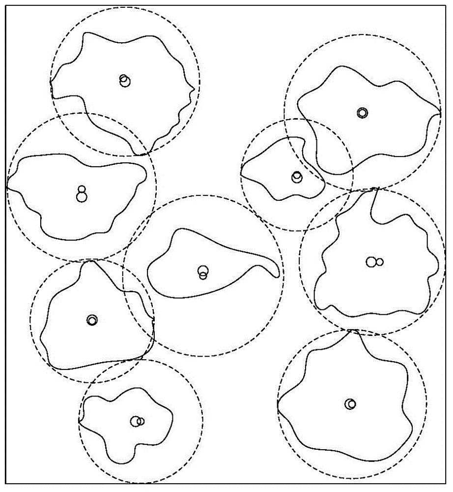 Flight method of aircraft passing through radar area