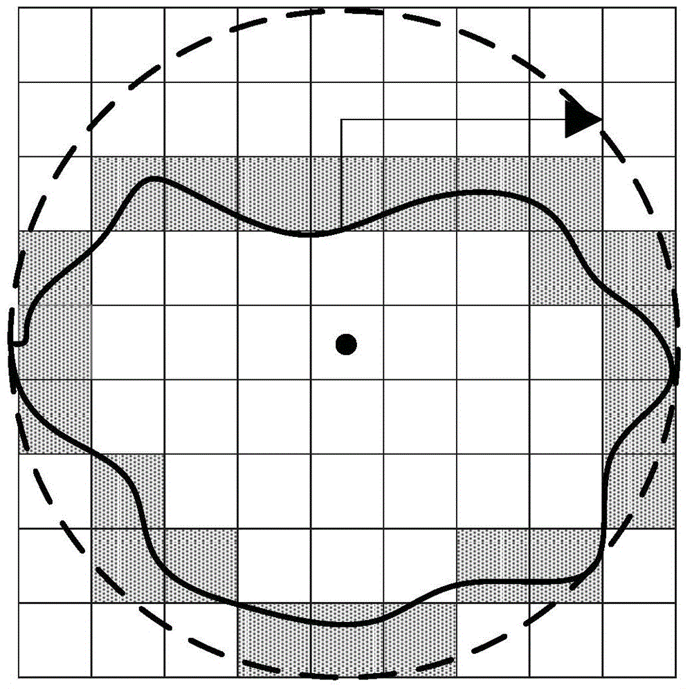 Flight method of aircraft passing through radar area