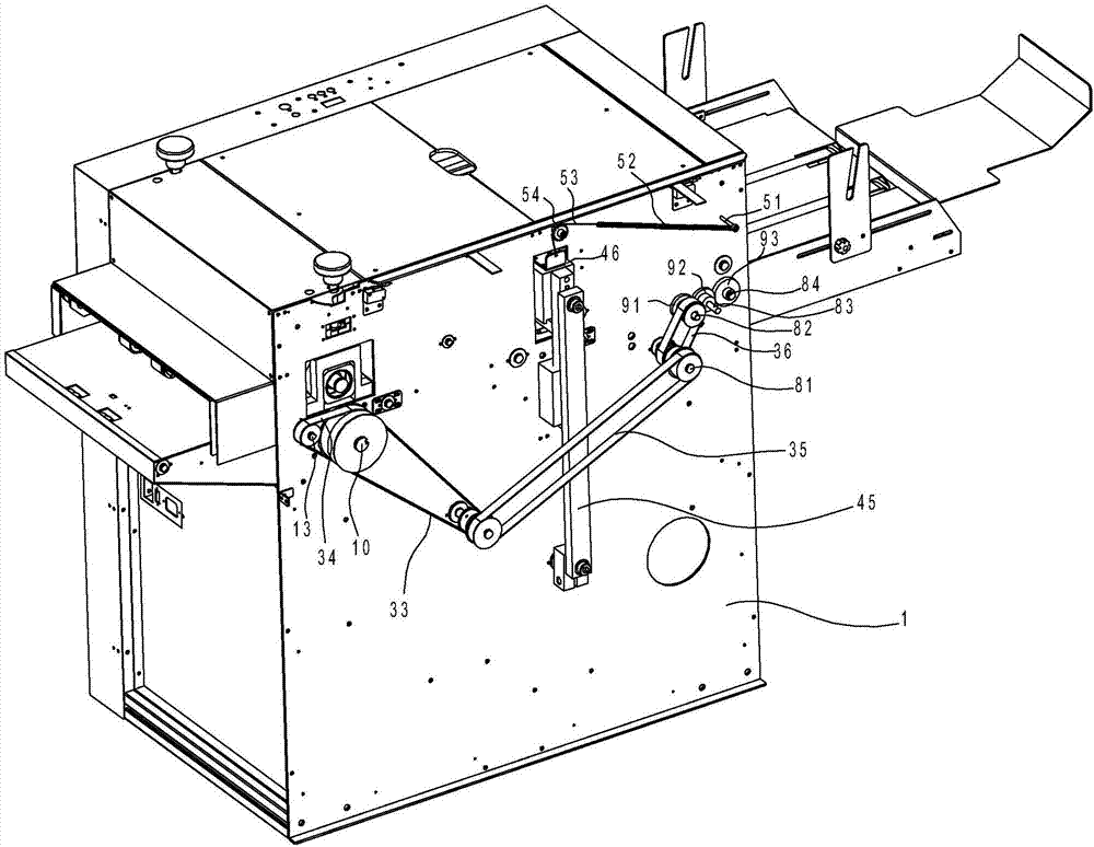 Press cutting machine