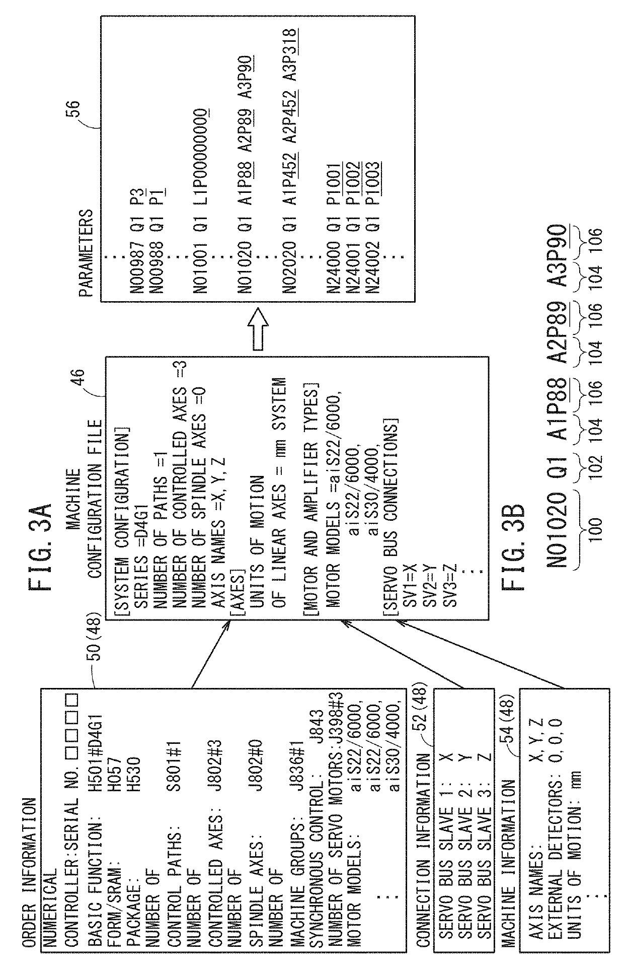 Parameter setting device and parameter setting method