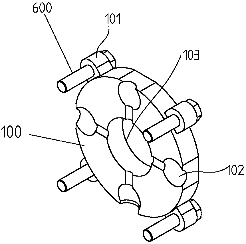 Adjustable curtain wall connecting member convenient to install