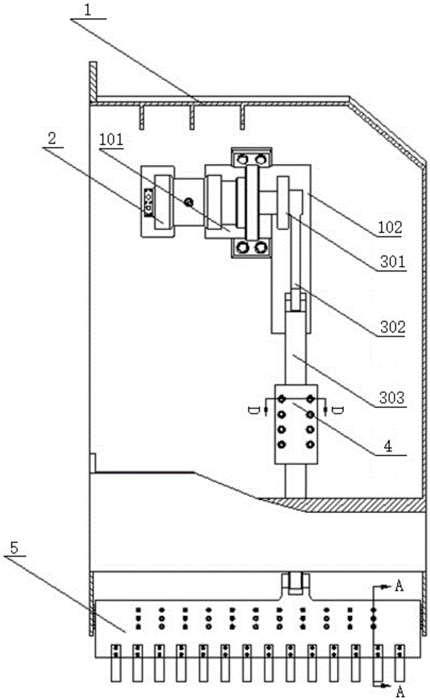 Tunneling machine shovel plate with impact function and application thereof