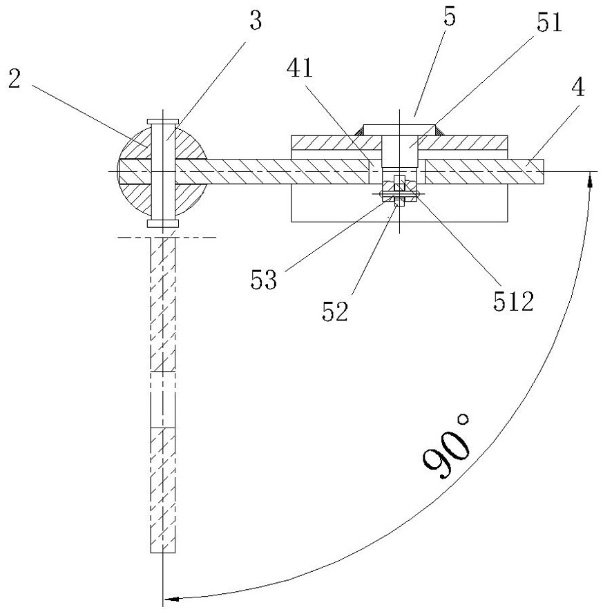 Underslung spin lock locking device and using method