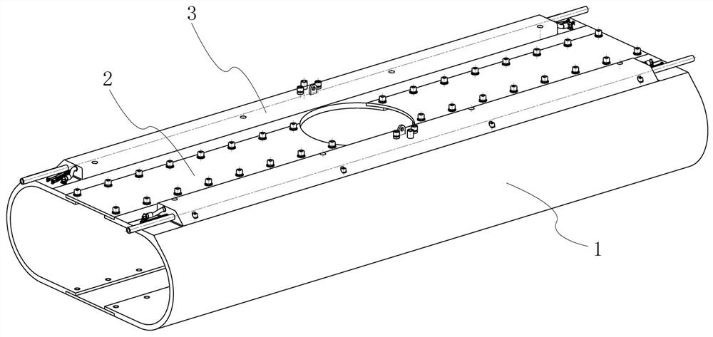 Novel pipeline support structure applied to high-speed geotechnical centrifugal machine