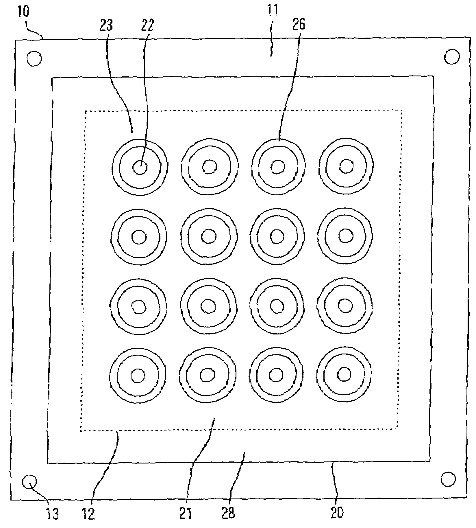 Anisotropic conductive connector and circuit-device electrical-inspection device