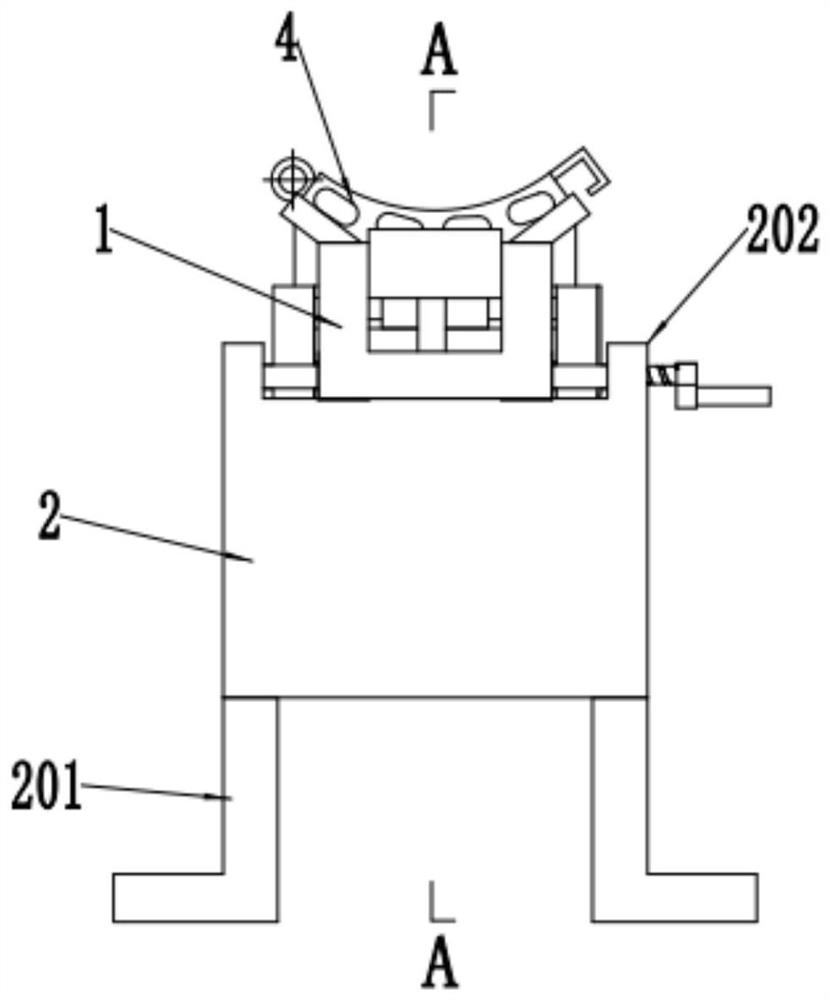 Heat distribution pipeline installation auxiliary device