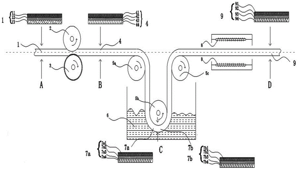 Single/multi-layer magnetic conductive sheet for wireless charging and preparation method thereof