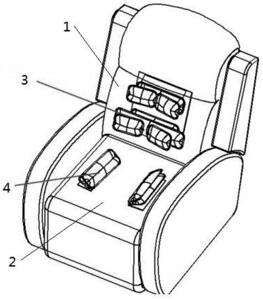 Massage sofa