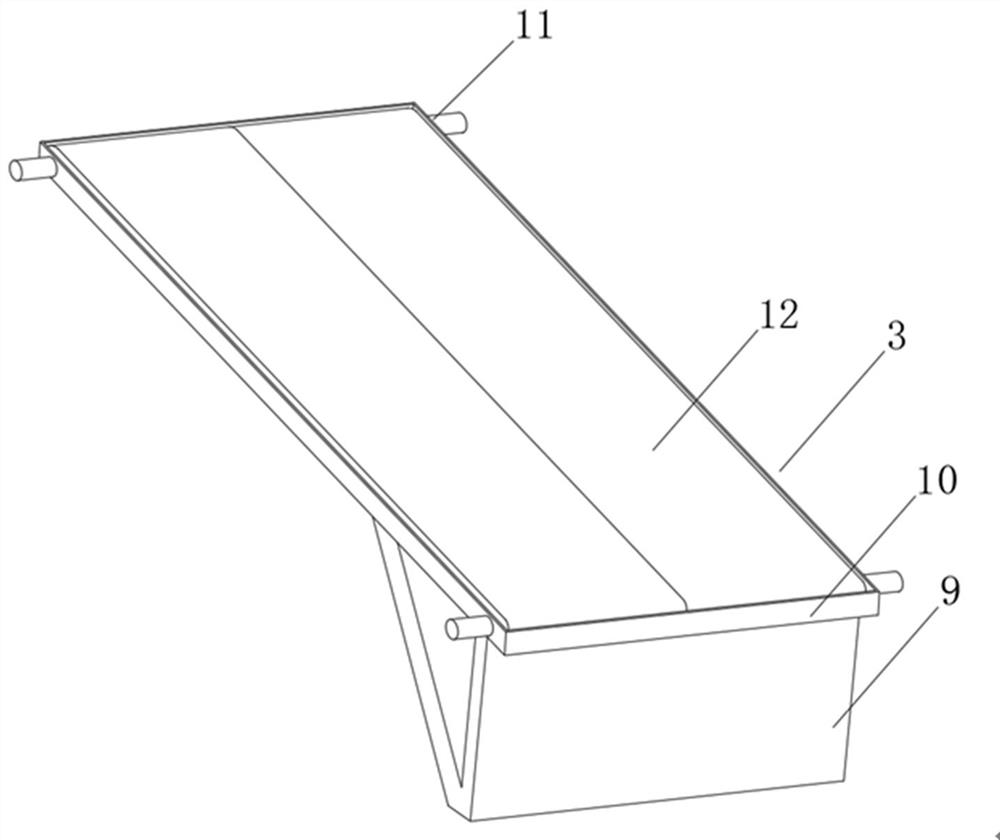 Glue spreading and fastening equipment for assembling automobile central control box, and working method thereof