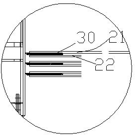 Method and device for lapping section steel reinforced concrete beam with section steel columns