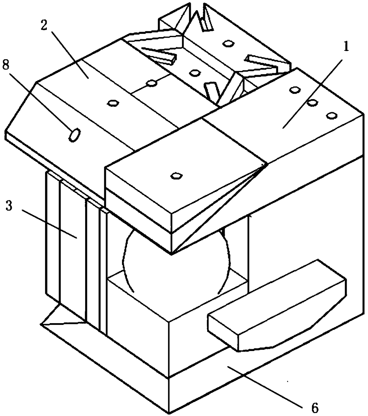 An auxiliary device for general X-ray photographing body position in medical imaging