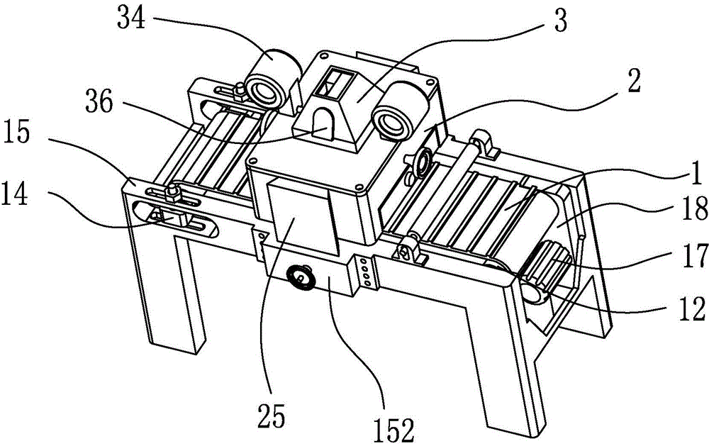 Board brushing system capable of automatically removing dust