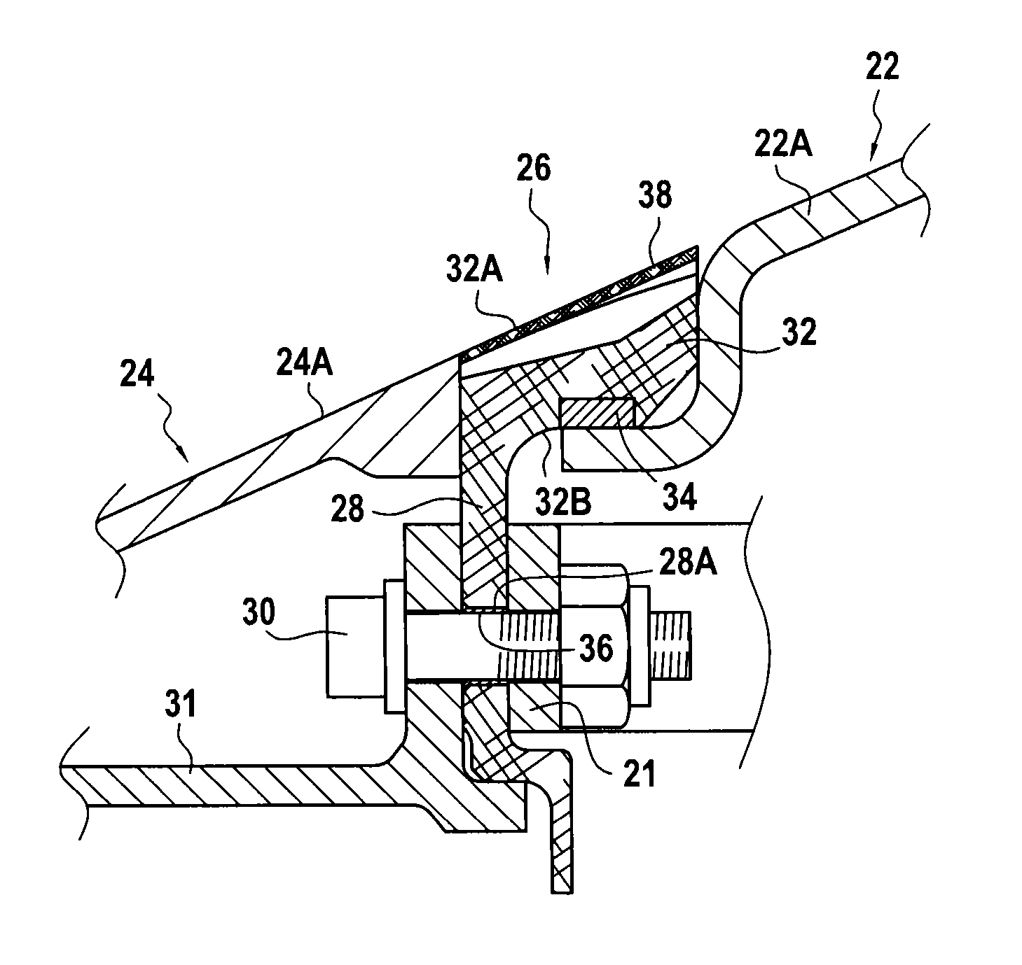 Axisymmetric part for an aviation turbine engine rotor