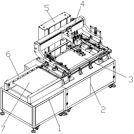 Full-automatic silk-screen printer