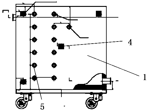 Grain mass and heat transfer and condensation parameter detection device and method