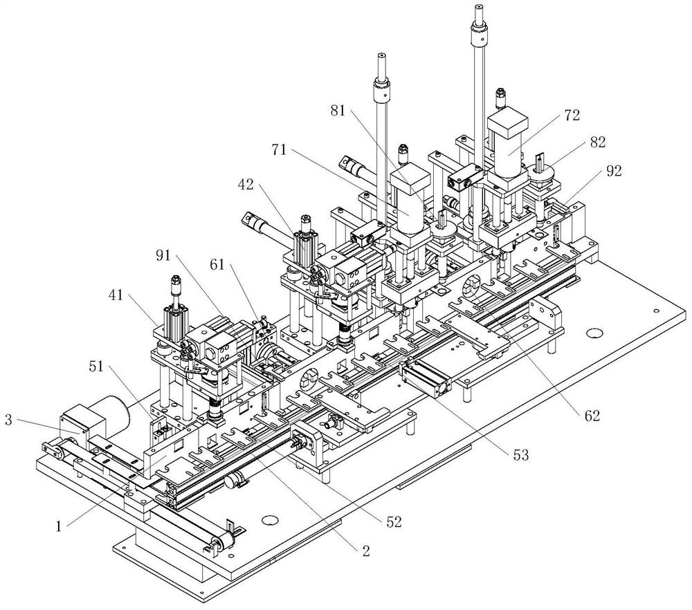 Dumbbell bearing automatic assembling device