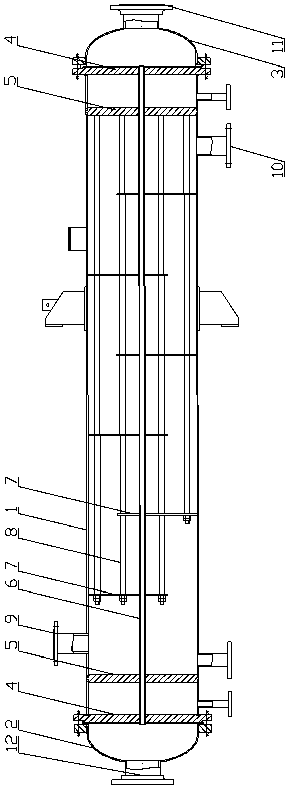 Anti-impact tubular heat exchanger