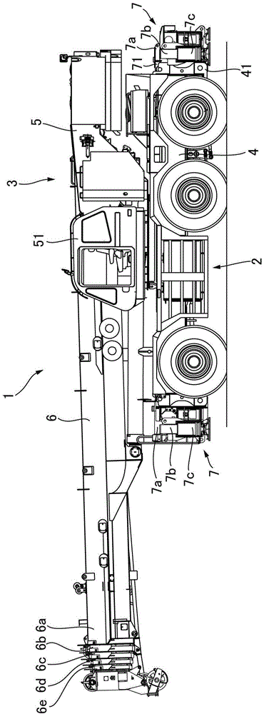 Outrigger connection locking device