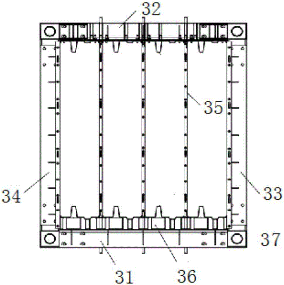 Multifunctional stereoscopic combined transformation die