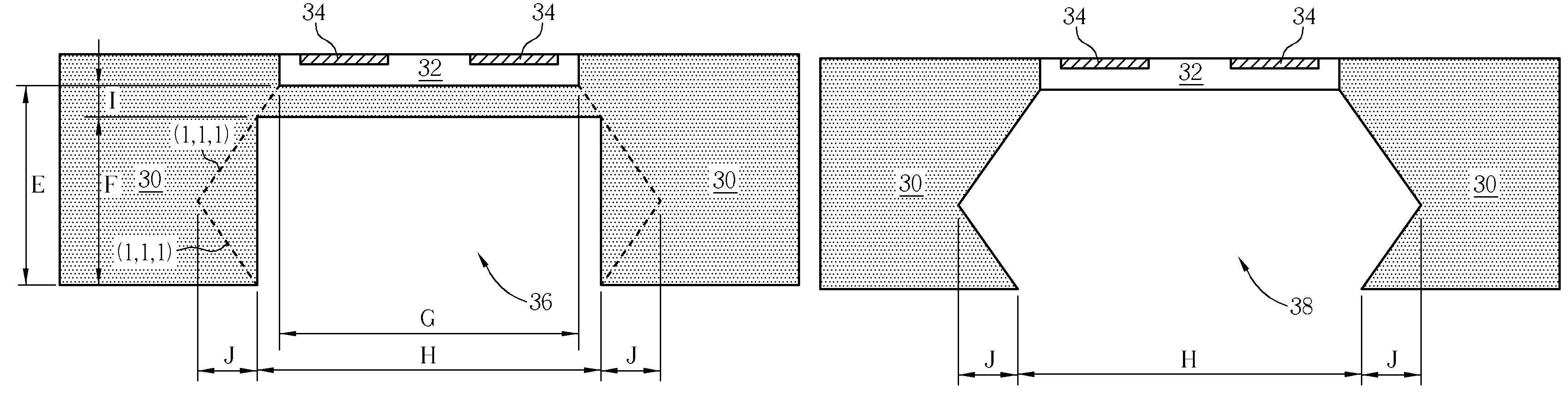 Method of forming a cavity by two-step etching and method of reducing dimension of a MEMS device