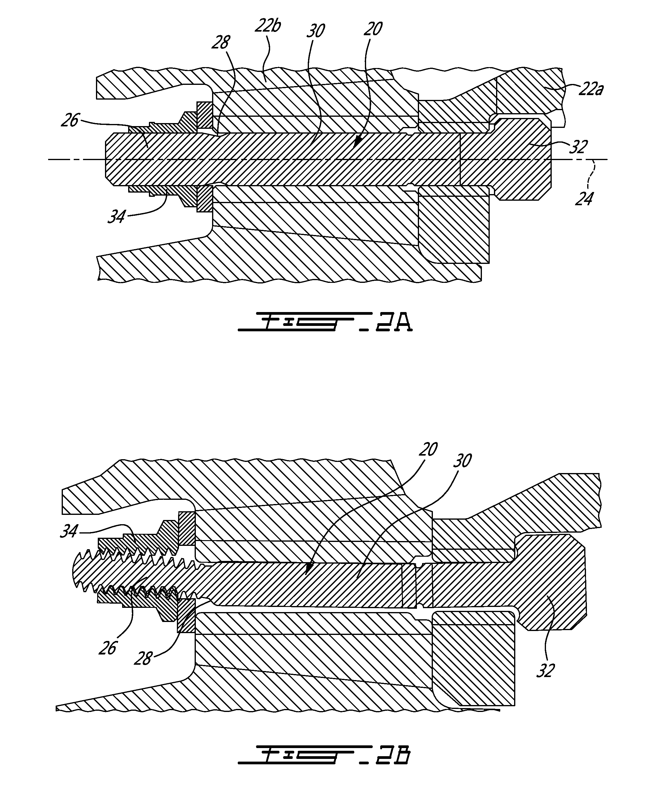 Bolt for gas turbine engine rotor