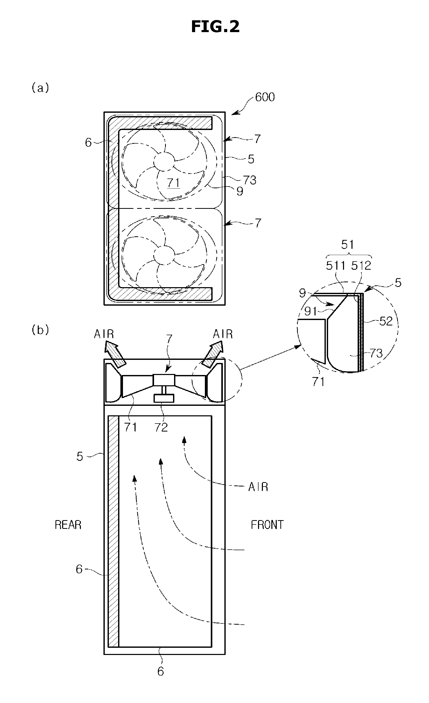 Blower and outdoor unit of air conditioner comprising same