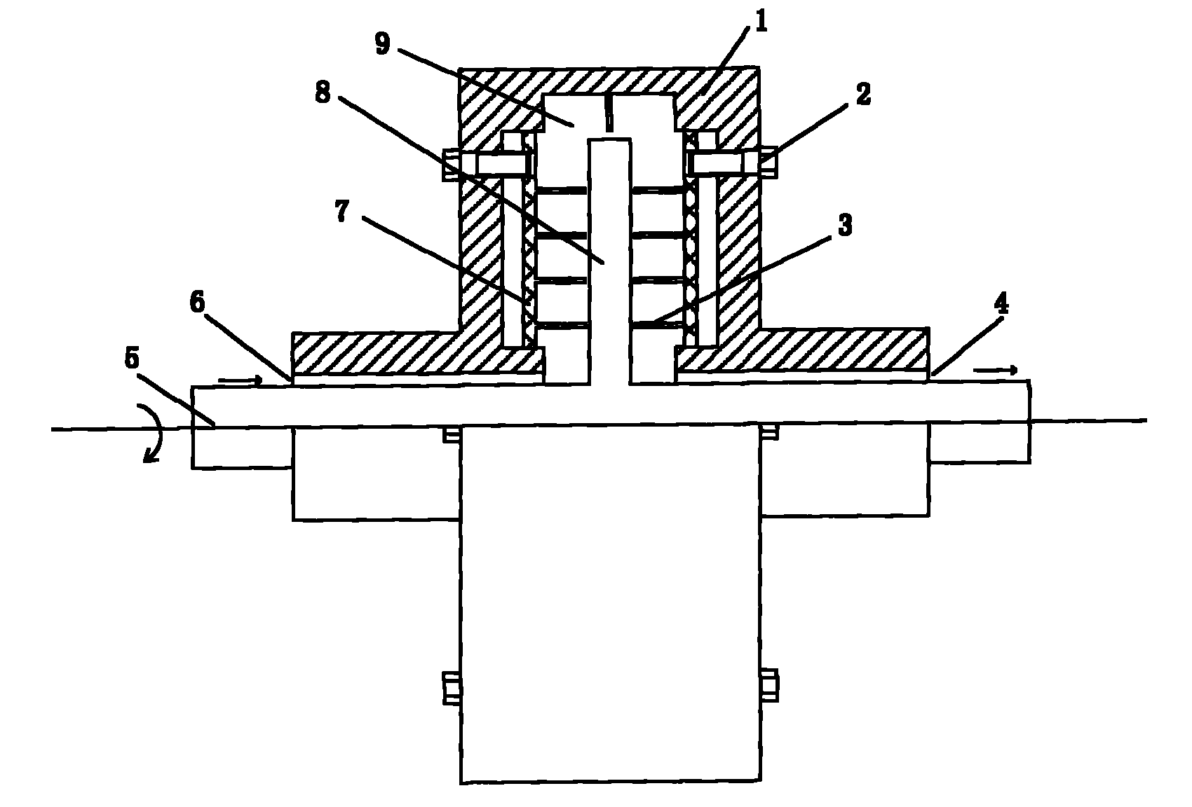 Radial ring seal