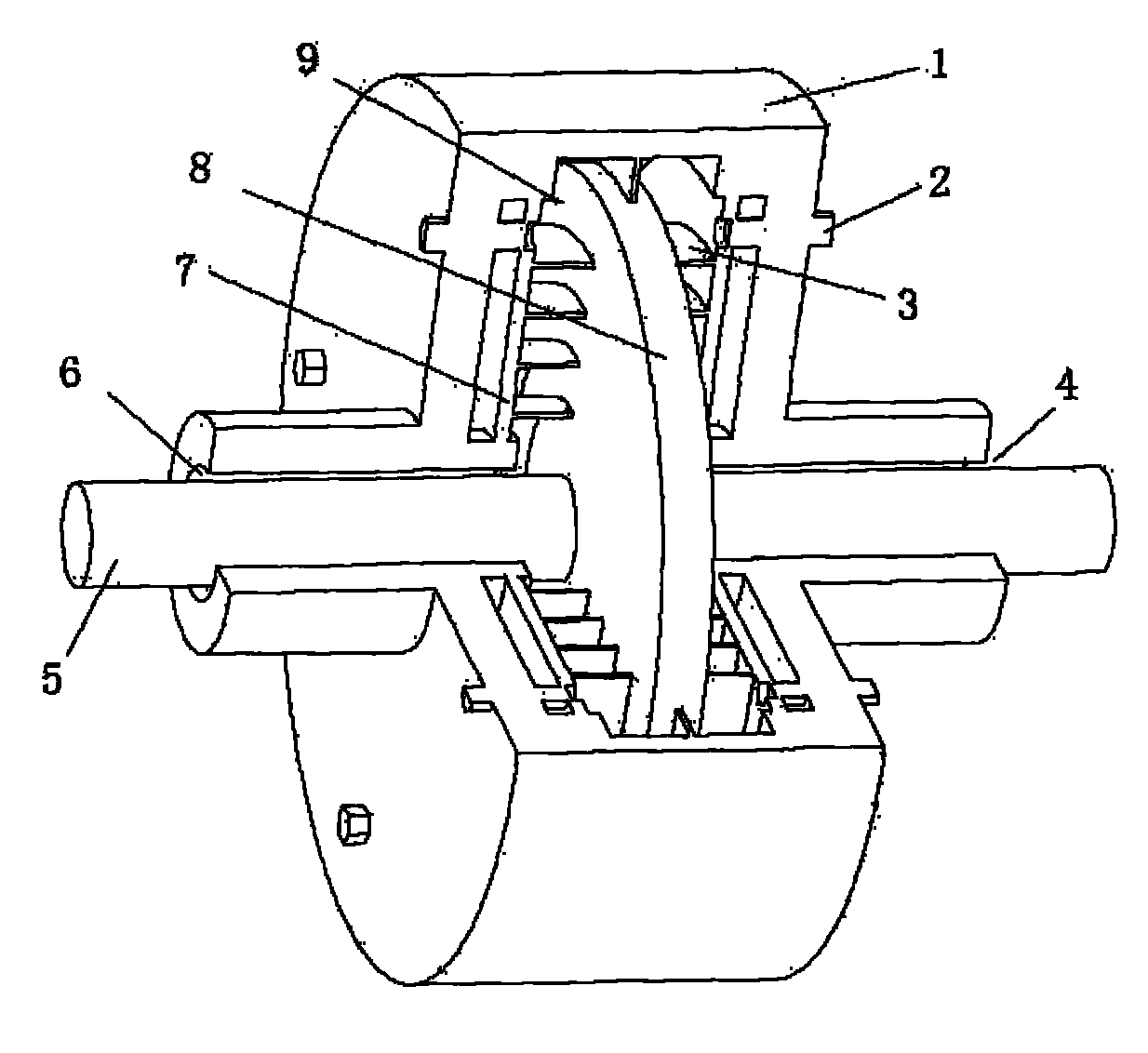 Radial ring seal