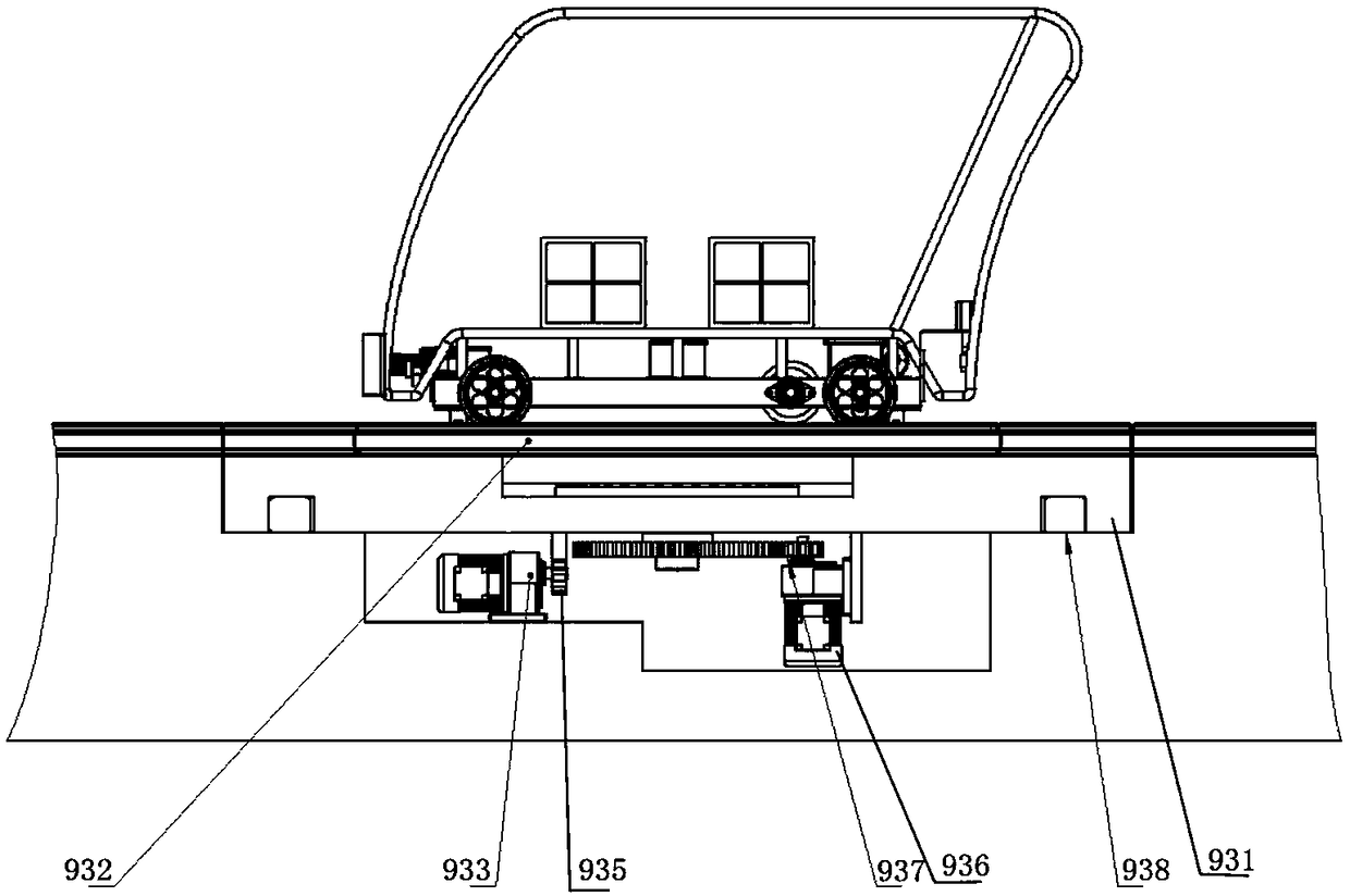 Unmanned light rail motor car traffic system