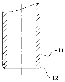 Screw-on disposable underwater concrete conduit head