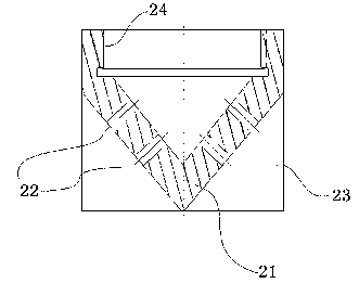 Screw-on disposable underwater concrete conduit head