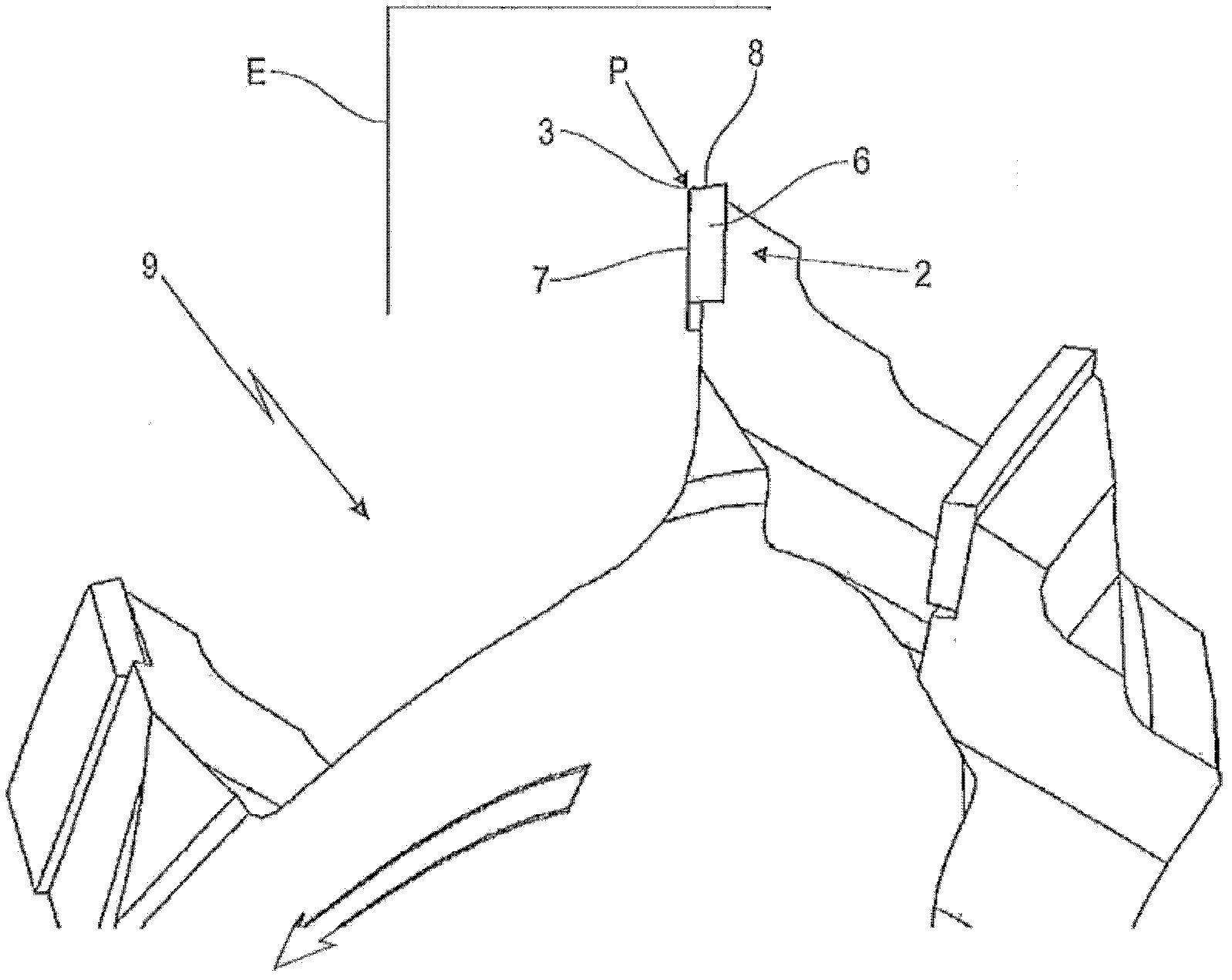 Processing cutting tool