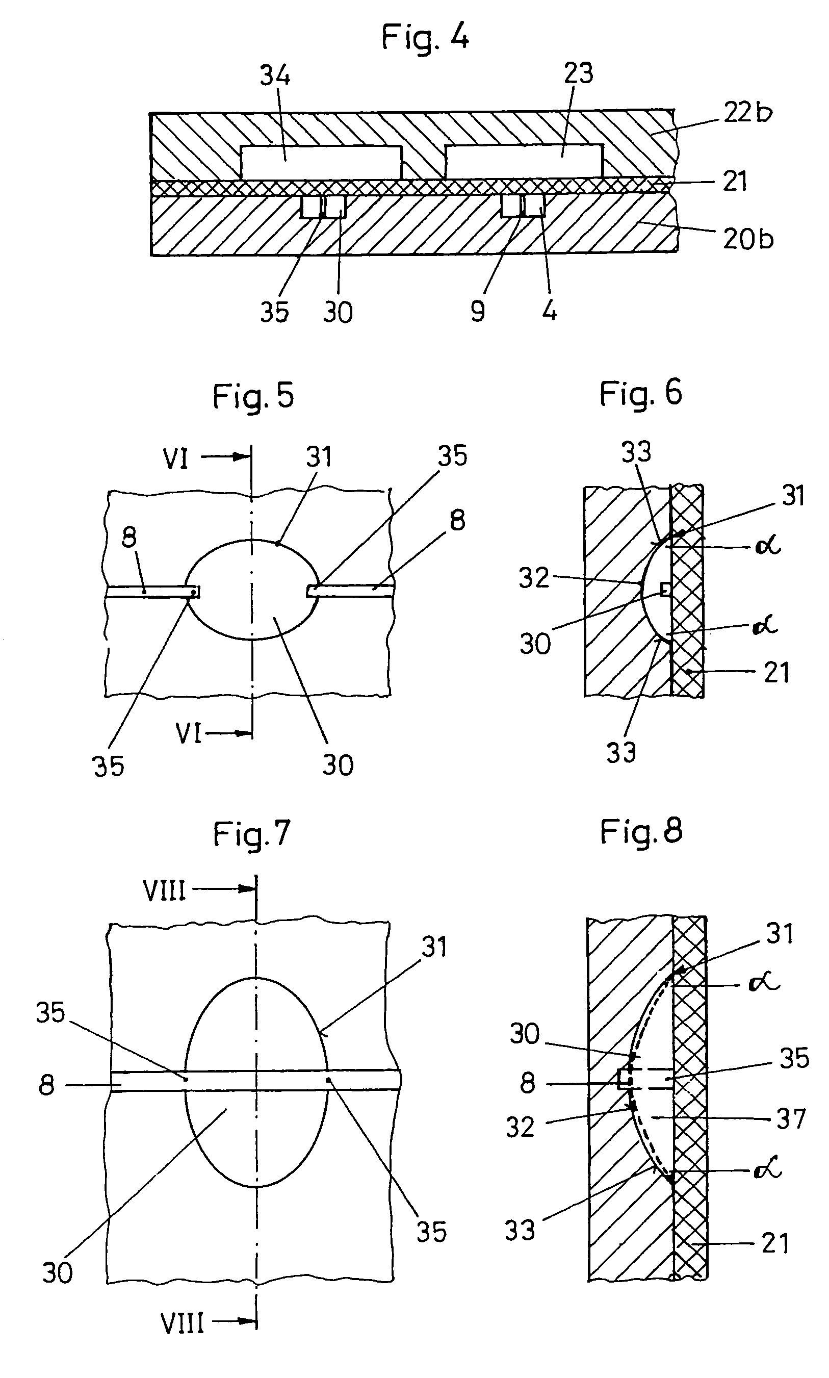 Device for parallel metering of liquids