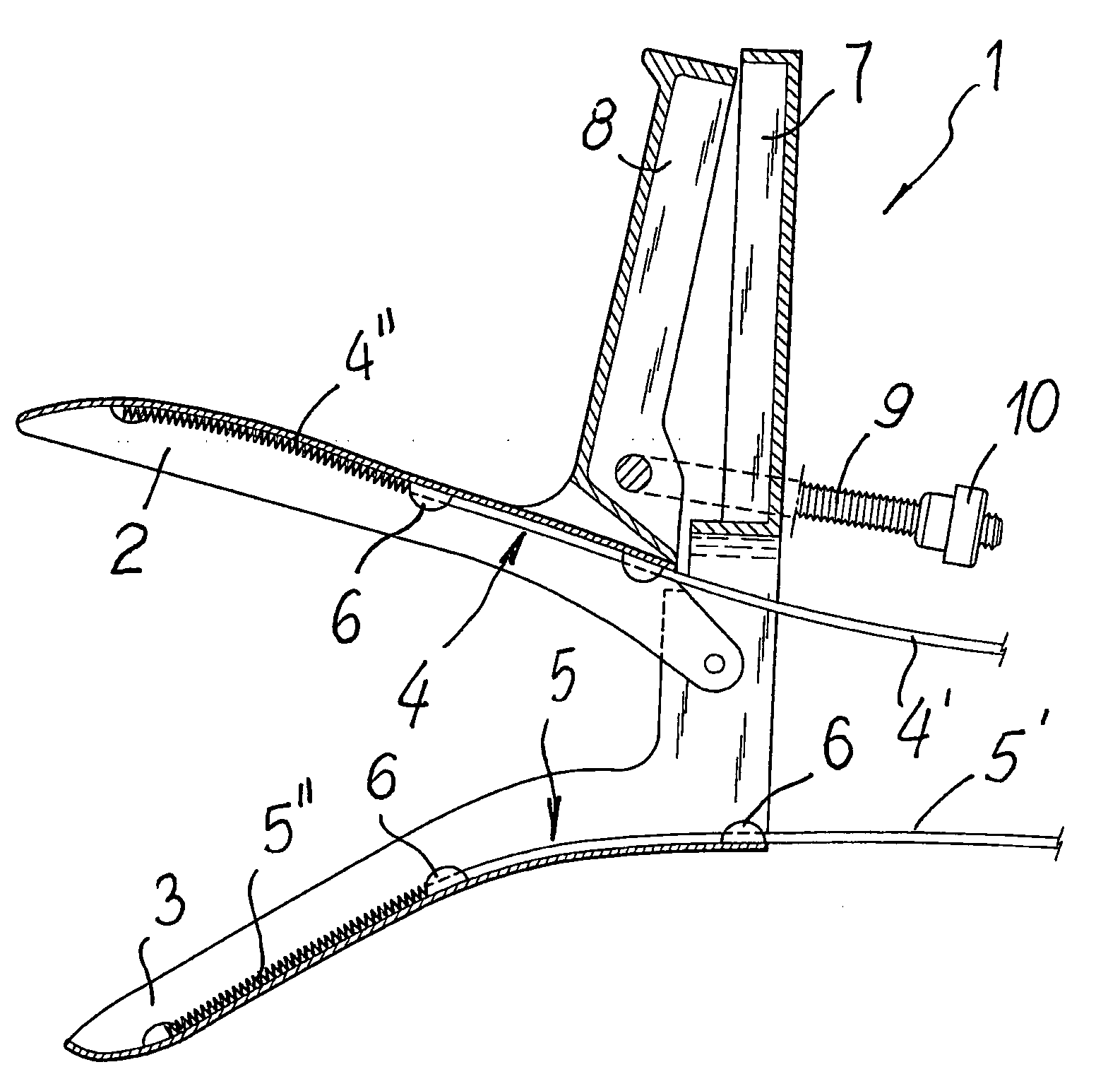 Speculum for the electropharmacological treatment of vaginal diseases