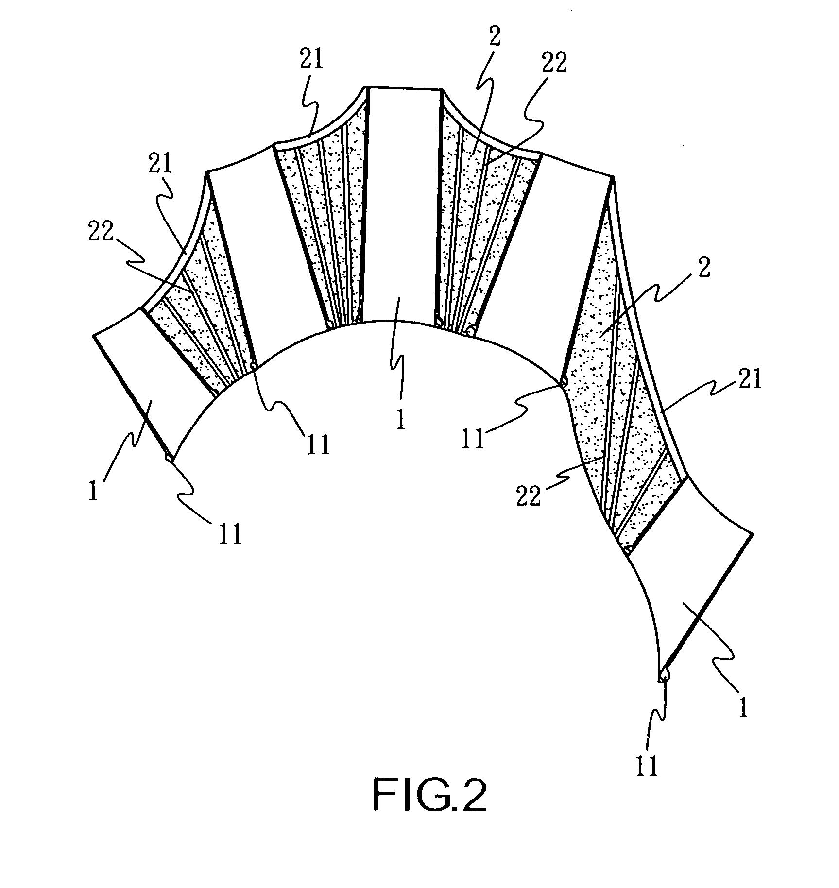 Finger web swimming aid