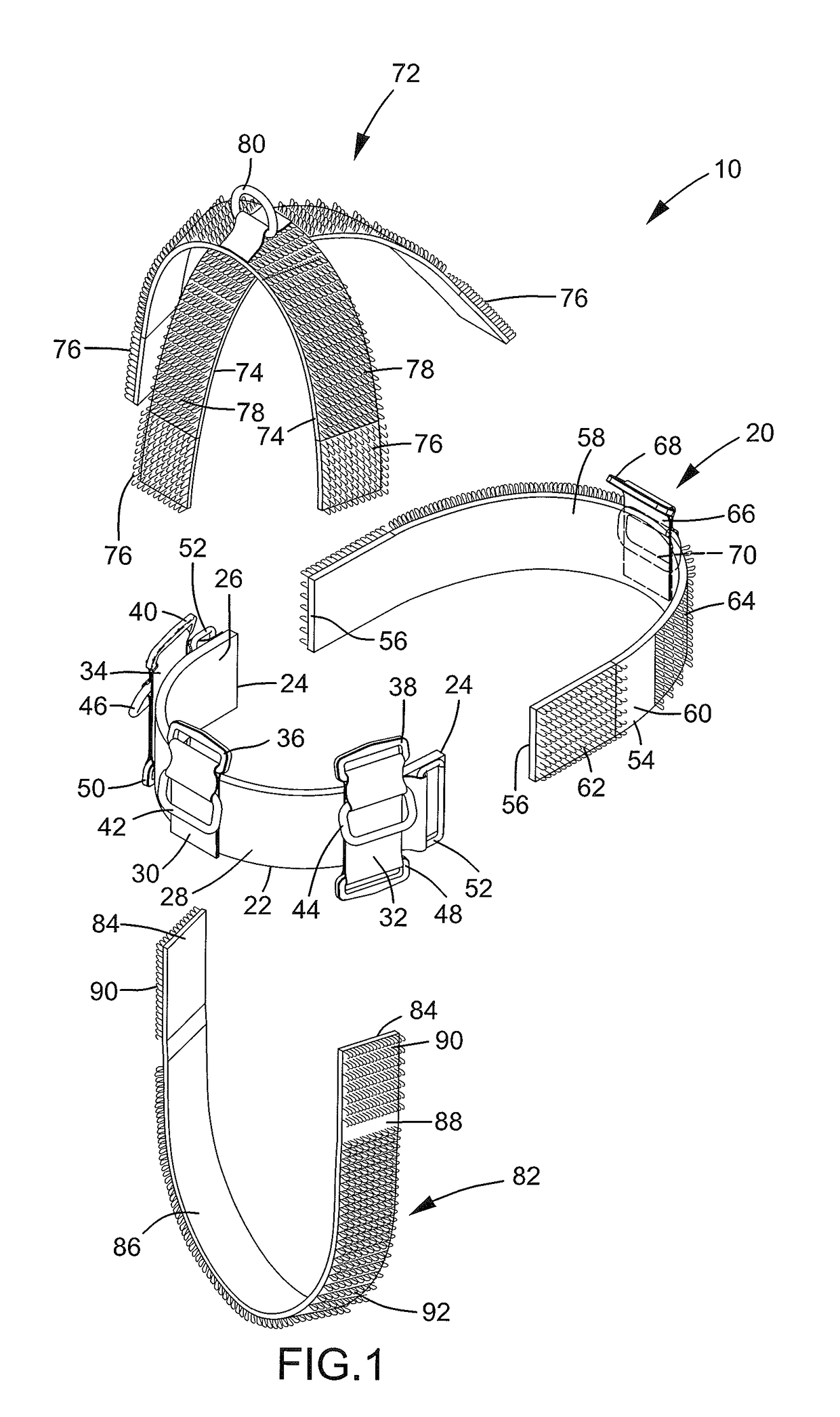 Headgear for neck rehabilitation and weight training