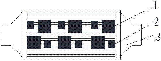 Modular IGBT liquid-cooled plate and manufacturing method thereof