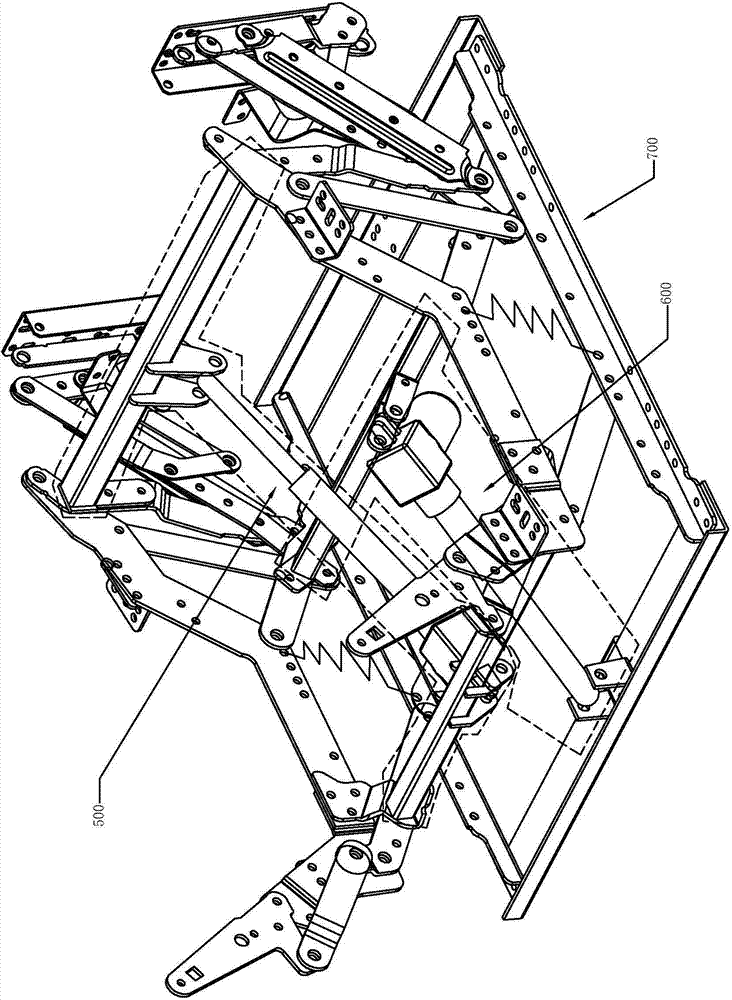 Dual-drive mechanical stretching device