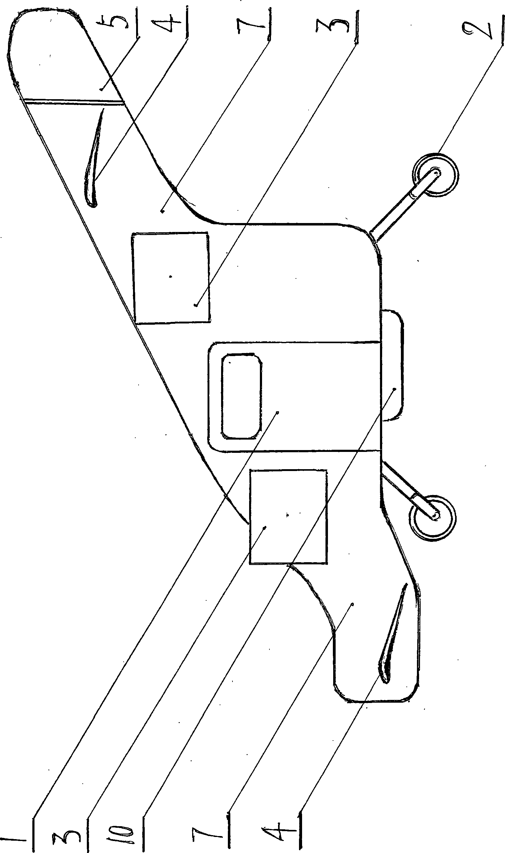 Vertical lifting hovercar