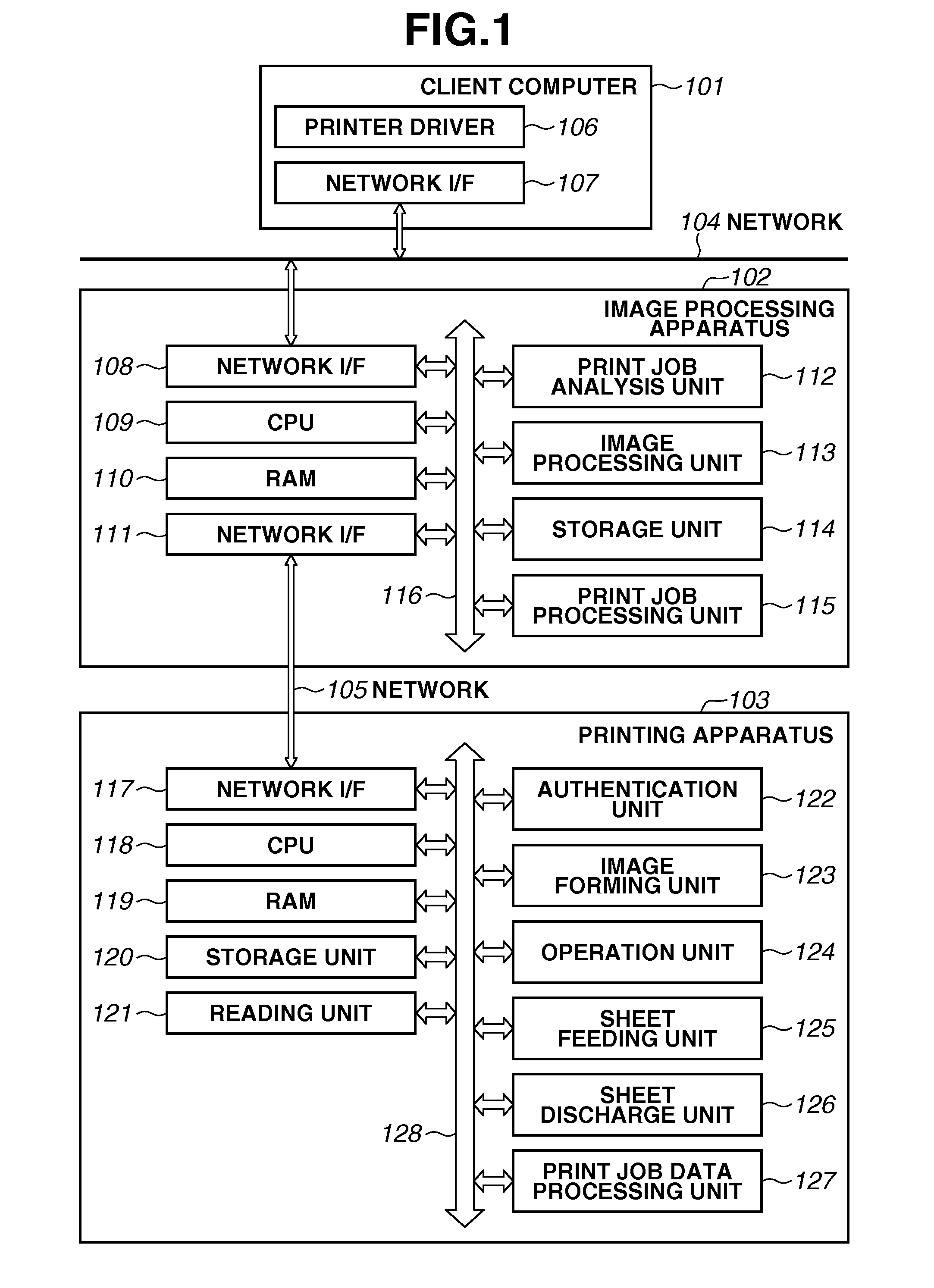 Image processing apparatus, print processing method, and storage medium