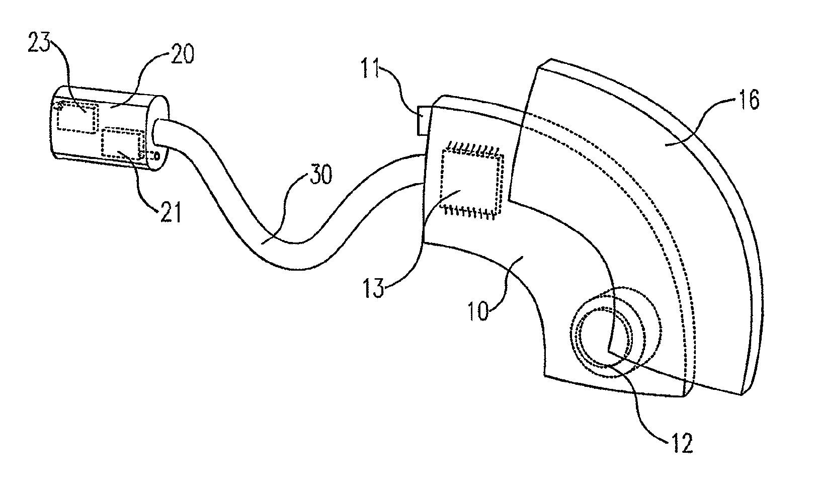 Hearing aid, expansion unit and method for manufacturing a hearing aid