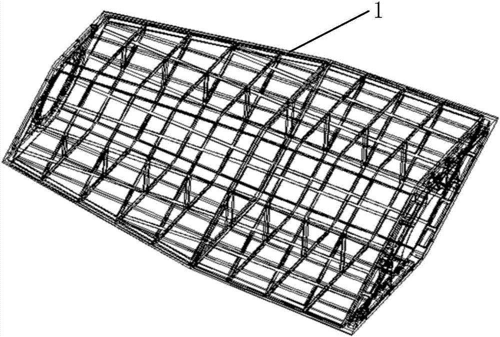 A method for manufacturing a biconical diamond-shaped titanium alloy integral cabin