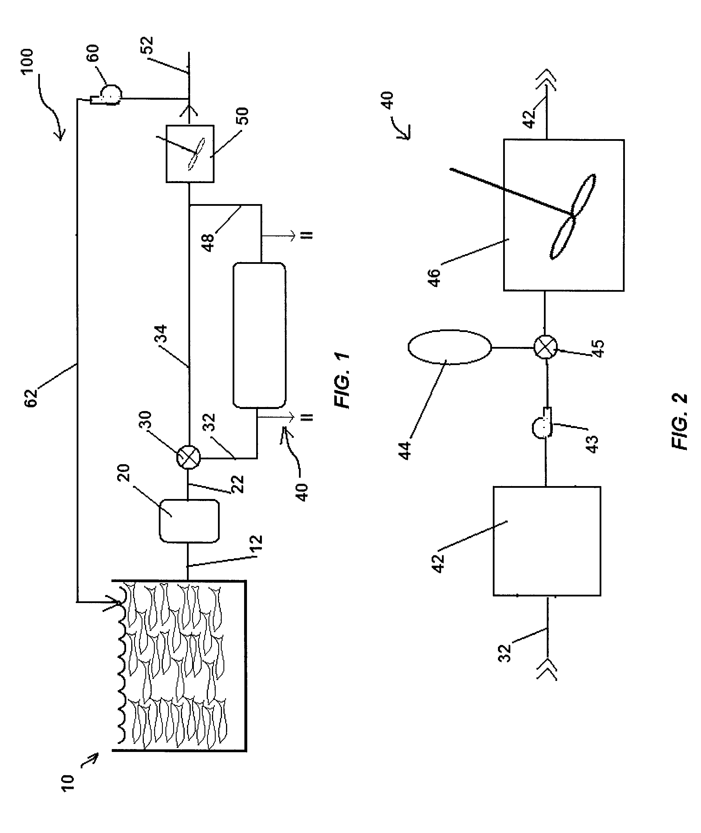 Oxygenation system for fish farming installations